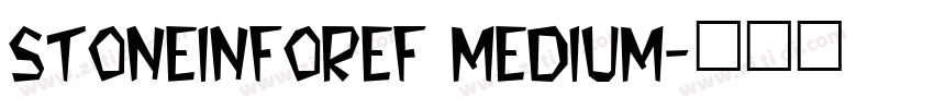 StoneInforEF Medium字体转换